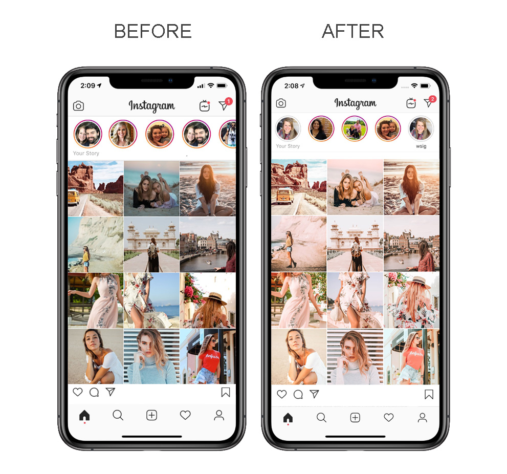 before after lightroom